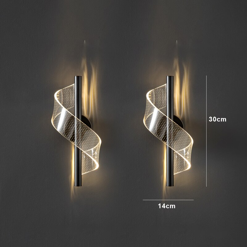 Wall Light LED Glass HOLOXA - Glasspilar™ | Elegant