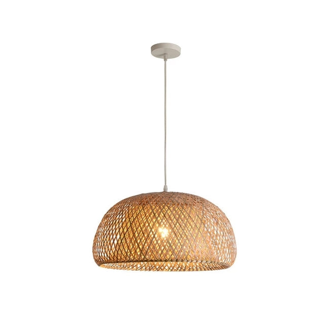 Pendant Light Bamboo Rattan - MEKKAX | Elegant Ambiance