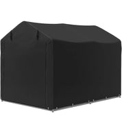 Octagonal Garden Gazebo, 8-Sided, 6.8×5 m, White Heavy Duty Metal Frame Outdoor Marquee Party & Wedding Canopy