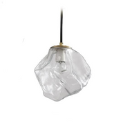 Pendant Light Copper Glass - ZEKRON | Artistic Lighting