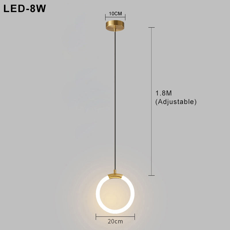 Pendant Light LED Metal - SYLVEX | Elegant Lighting