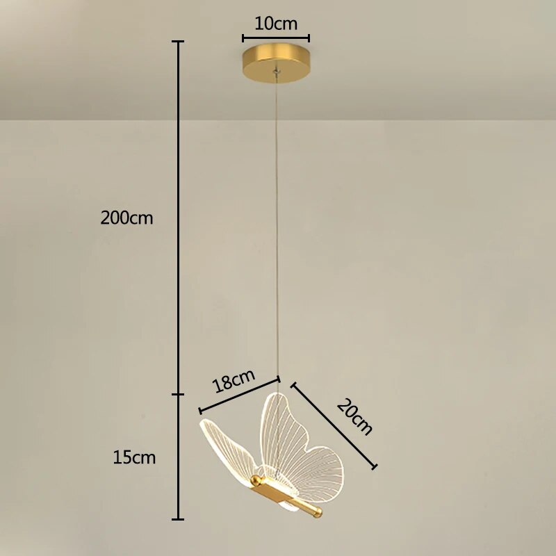 Pendant Light Butterfly Design - STIGMA | Elegant Ambiance