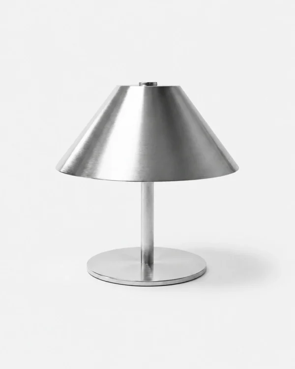 Akku-Tischlampe: kantige Pilzform mit Touch-Steuerung – VARMA