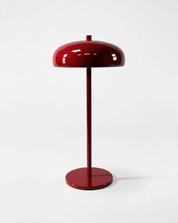 Akku-Tischlampe mit LED und Pilzschirm – NARI