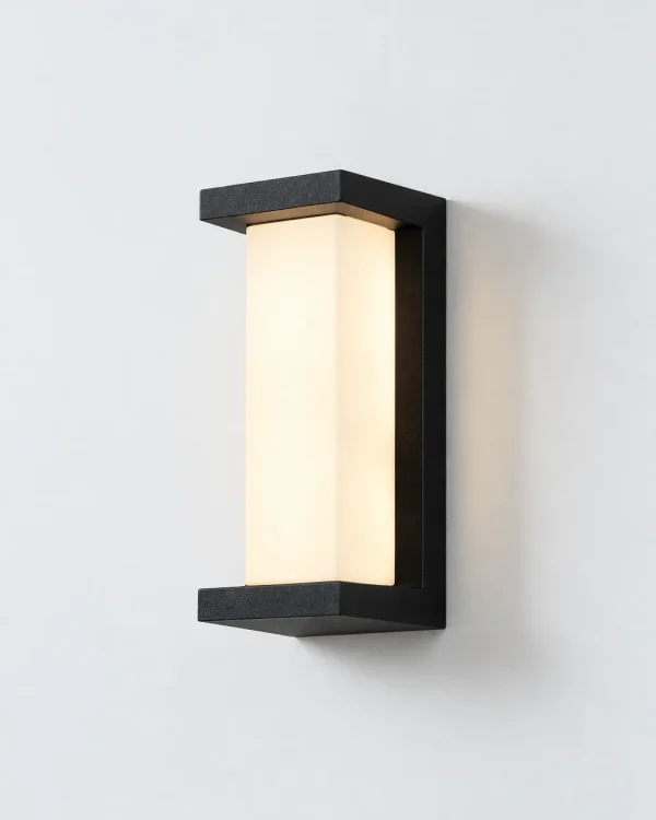 Applique da esterno ESTER, LED a colonna, IP65 – nero, foto prodotto