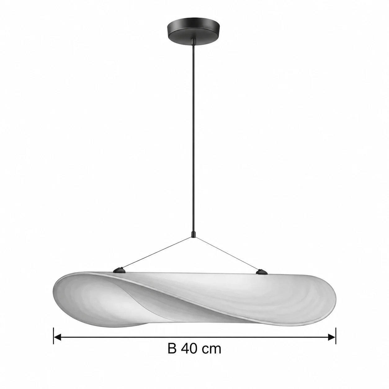MOTRA Pendelleuchte – Masszeichnung 40 cm