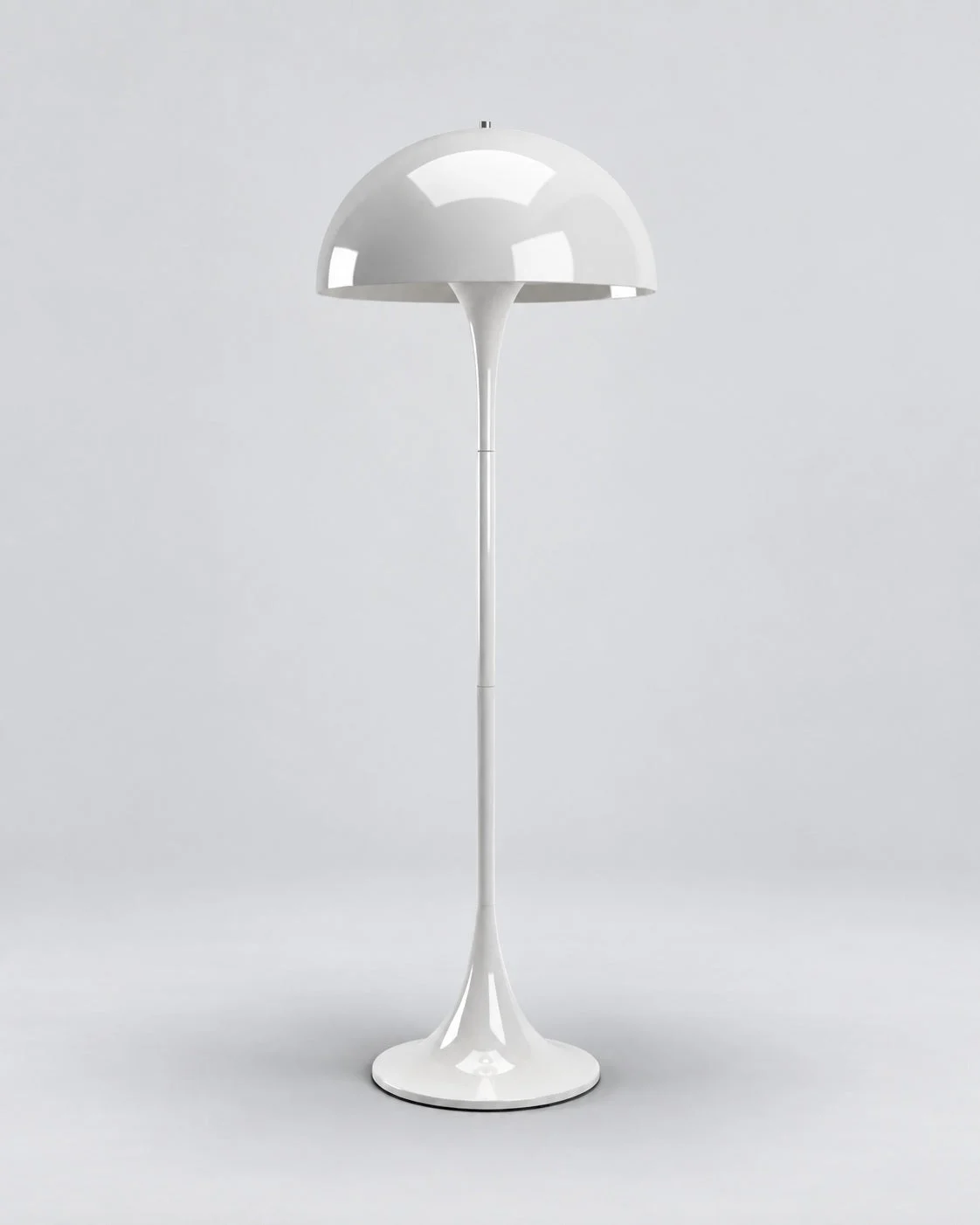 OLEN Stehlampe – Weiss, Studioansicht | DecoHarmonie