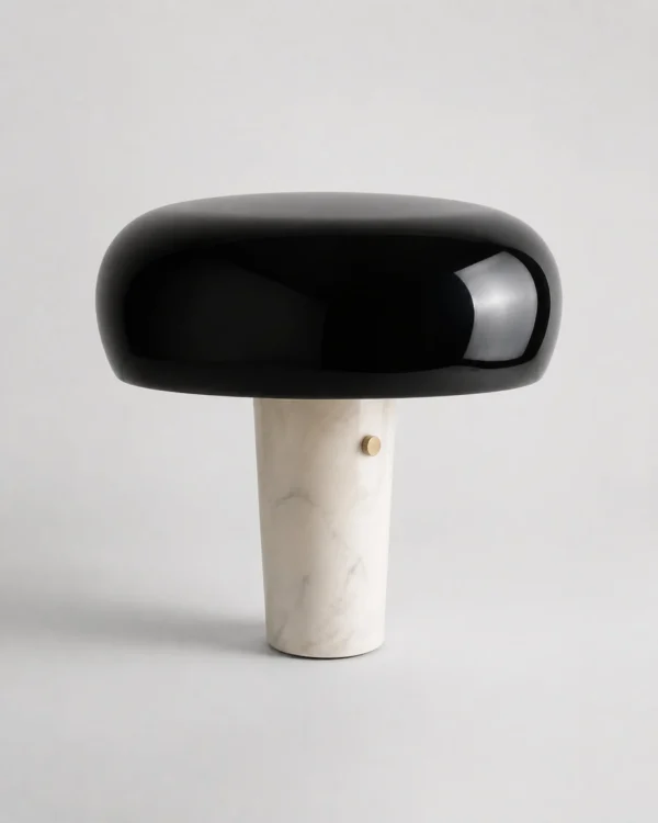Tischlampe: Marmor in skandinavischer Pilzform – CAMOS