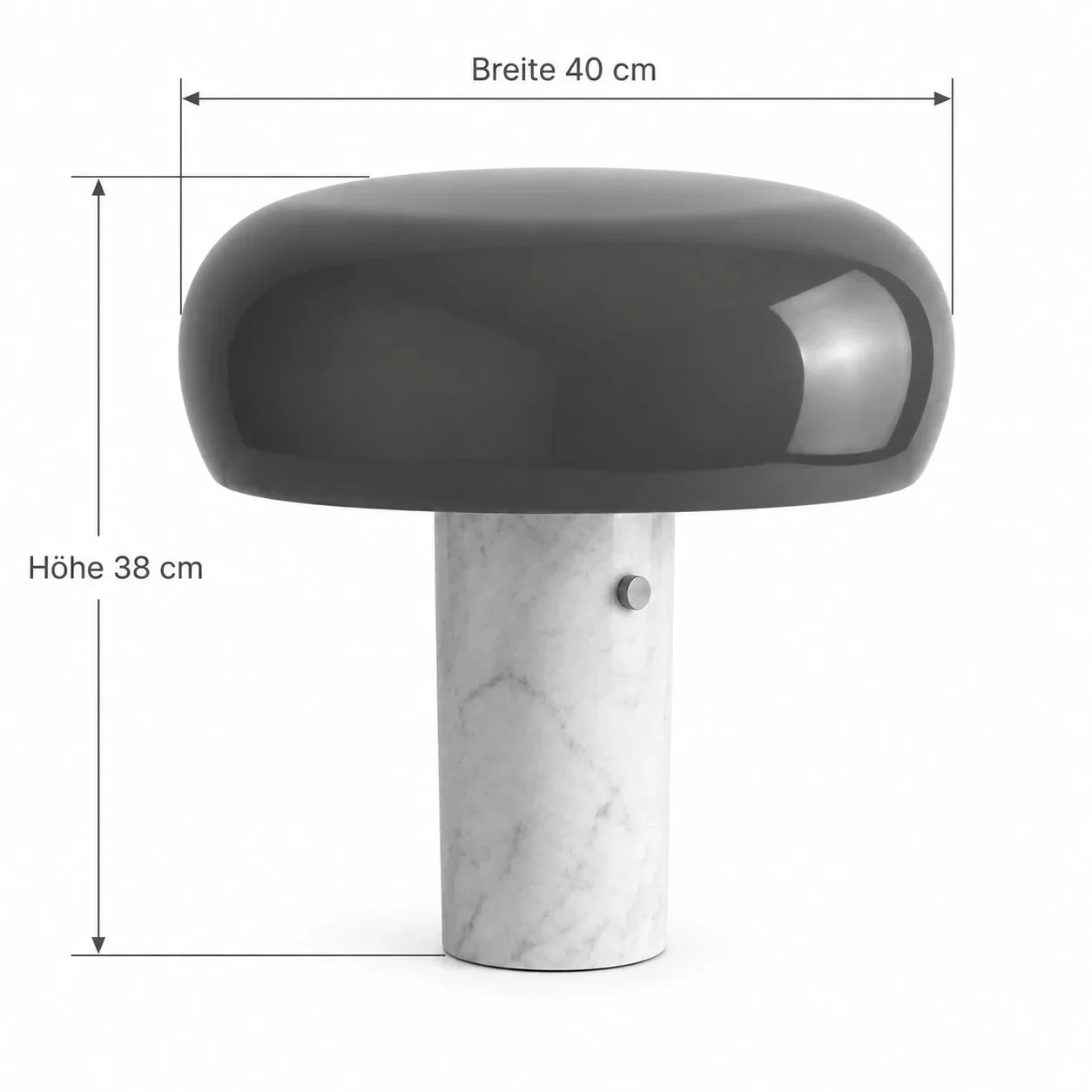Masszeichnung – Breite: 40 cm, Höhe: 38 cm