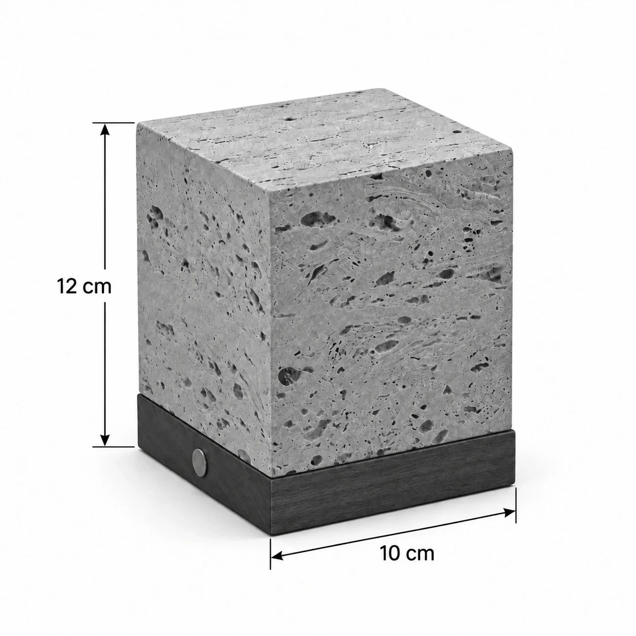 Masszeichnung – Breite: 10 cm, Höhe: 12 cm