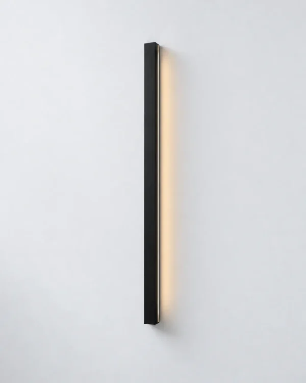 Wandlampe: Schmale LED-Lichtlinie aus Aluminium – EXTY