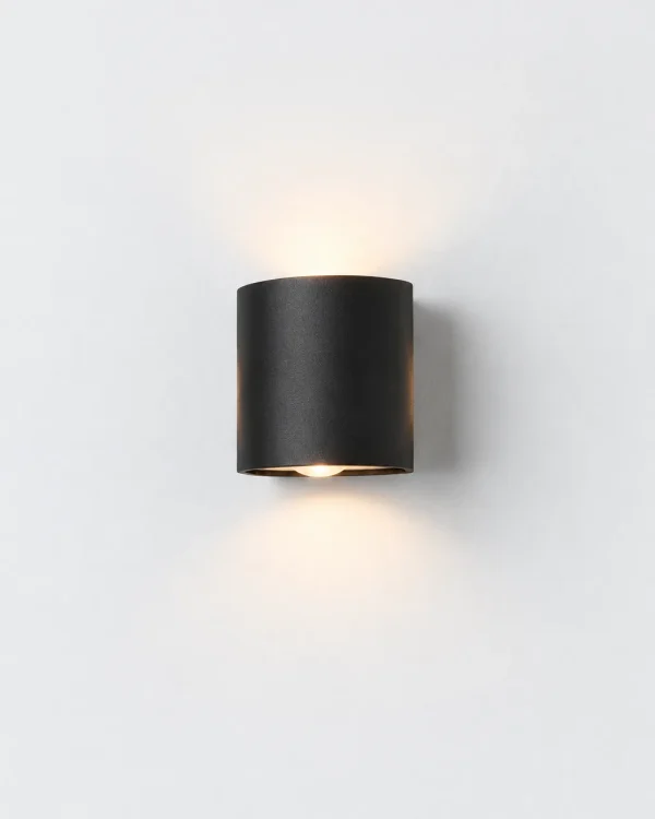 Applique NOSCA, LED up & down in alluminio, 6 larghezze – nera, foto prodotto