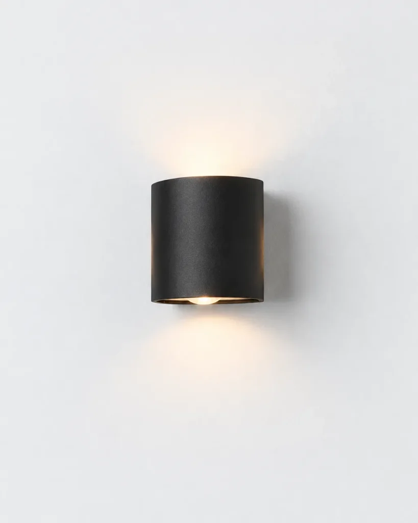 Applique NOSCA, LED up & down in alluminio, 6 larghezze – nera, foto prodotto