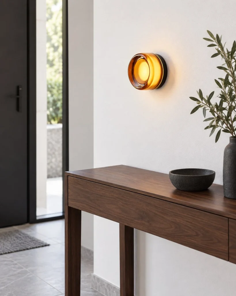 Wandlampe in runder Form EVOA – Ansicht 12
